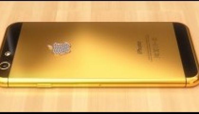 Megnézheti az arany iPhone 6-ot