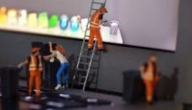 Négy éve minden nap készült egy makett a miniatűr kalendáriumba