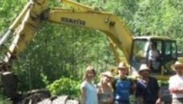 Organikus népi feredő és mofetta épül Zalánpatakon