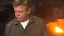 Nagyon megijedt a CNN Gázából tudósító riportere (VIDEÓ)