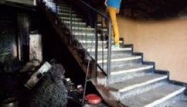 Kigyulladt egy lépcsőház Sepsiszentgyörgyön