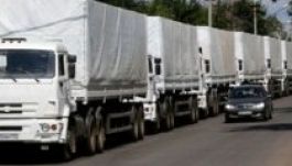 Behajtottak az orosz segélyszállító teherautók Ukrajnába