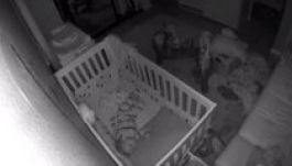 Békésen átaludta a csecsemő a nagy földrengést (VIDEÓ)