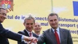 Felavatták a Romániát Moldovával összekötő gázvezetéket