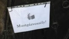 A mustgáz veszélyére figyelmeztetnek a szakemberek