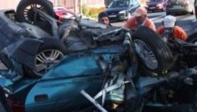 Három autó ütközött Kolozsvár határában, heten megsérültek