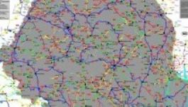 Frissült a romániai úthálózat minőségét jelző térkép