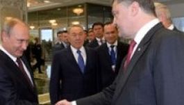 Vlagyimir Putyin és Petro Porosenko telefonon békülnek