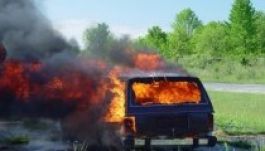 Négy fiatal égett halálra egy Szilágy megyei autóbalesetben