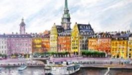 Barátságos hangulatú, optimista képek tárlata