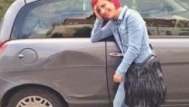 Antal Timi friss sofőrként máris szerzett egy horpadást