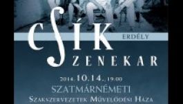 Erdélyi koncertturnén új lemezével a Csík zenekar
