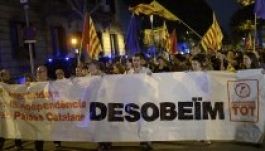 Utcára vonulnak a katalánok a függetlenségi referendum megtartásáért