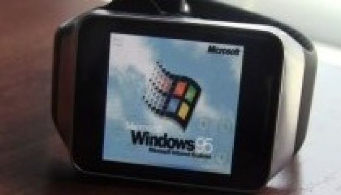 Windows 95-öt telepítettek az okosórára (VIDEÓ)