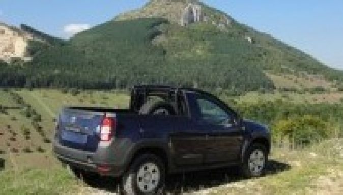 Ilyen lesz a Dacia Duster pick-up, de halandó nem vehet belőle