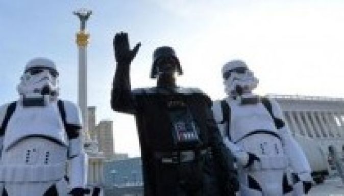 Nem szavazhatott Darth Vader Ukrajnában (VIDEÓ)