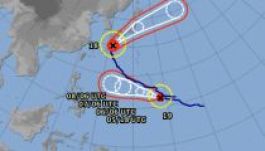 Japánban 150 légi járatot töröltek a tájfun miatt