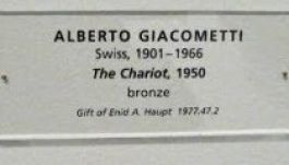 Elárverezik Giacometti 100 millió dolláros szobrát