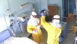 Egy véletlen mozdulat miatt lett ebolás a spanyol nő