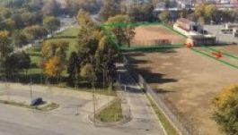 Erre a salakpályára terelik a román csendőrök a magyar szurkolókat