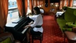 Így néz ki a csütörtökön Erdélyen is áthaladó luxusvonat (GALÉRIA)