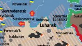 Luhanszkban megszakadt az áramellátás és az internetkapcsolat