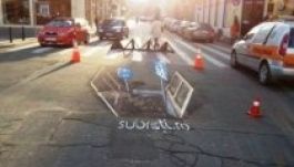 Látványos baleset-megelőzési kampány indult Nagyváradon (GALÉRIA)