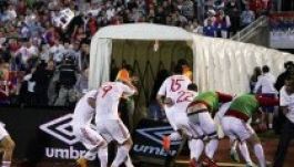 A drónos meccs után a szerbeket és az albánokat megbüntették