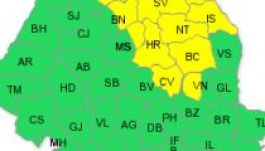 Székelyföldre is kiterjesztették a sárga jelzésű riasztást