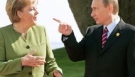 Merkel és Putyin a gázról tárgyalt