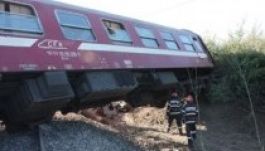 Kisiklott egy gyorsvonat Herkulesfürdő közelében