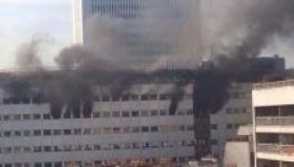 Lángokban áll egy francia rádió székháza (VIDEÓ)