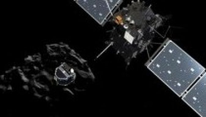 Sikeresen landolt az űrszonda az üstökös felszínén