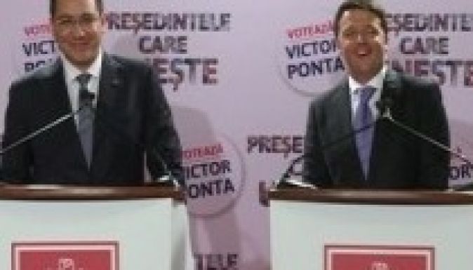 Victor Pontát támogatja az olasz kormányfő