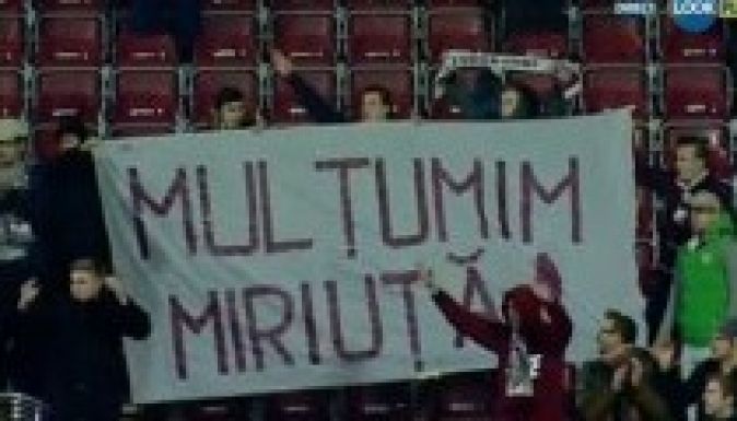 Miriuța kiütéses győzelemmel búcsúzott a CFR-től