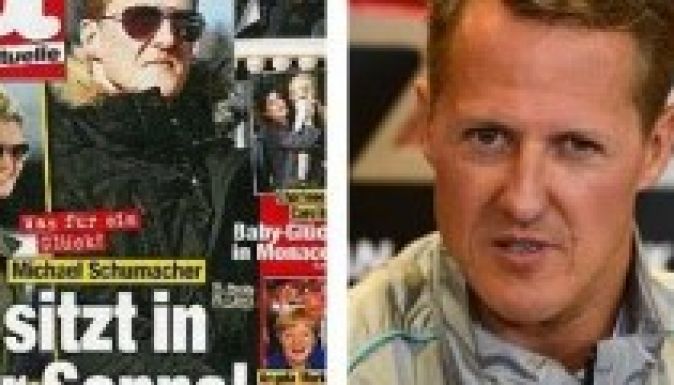 Schumacher-címlappal vezette meg olvasóit egy német magazin