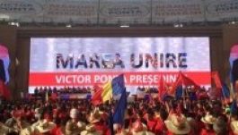 Nacionalista üzenetekkel folytatja kampányát Ponta