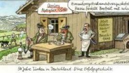 Török-német konfliktus robbant ki egy karikatúra kapcsán