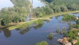 Szlovéniában a heves esőzések miatt több száz ház került víz alá