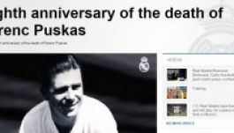 A Real Madridnál is megemlékeztek Puskás Ferencről (VIDEÓ)