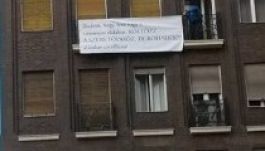 Pesti óriásmolinó: „KÖLTÖZZ A SZERETŐDHÖZ, zárakat cseréltem