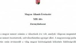 Hat erdélyi magyar ügyet kér számon a Máért zárónyilatkozata