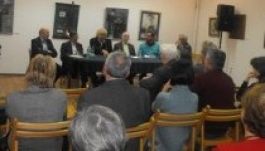 A Holmi szerkesztői a Látó Irodalmi Színpadán