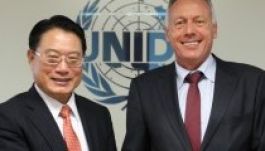 Az  UNIDO  főigazgatójával egyeztetett Borbély László Bécsben