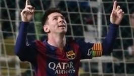 BL: Messi két rekordot is megdöntött mesterhármasával (GALÉRIA)