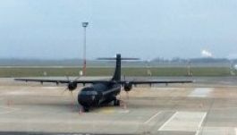 Totális csend övezi a Ferihegyen landoló fekete gépet