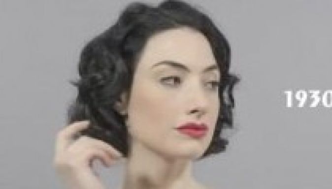 Az elmúlt 100 év szépségideáljai egyetlen percben (VIDEÓ)