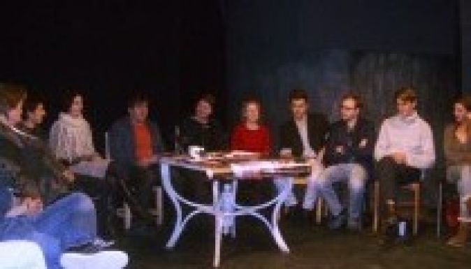 Előadás a magyar-román együttélésről a mélygarázsban