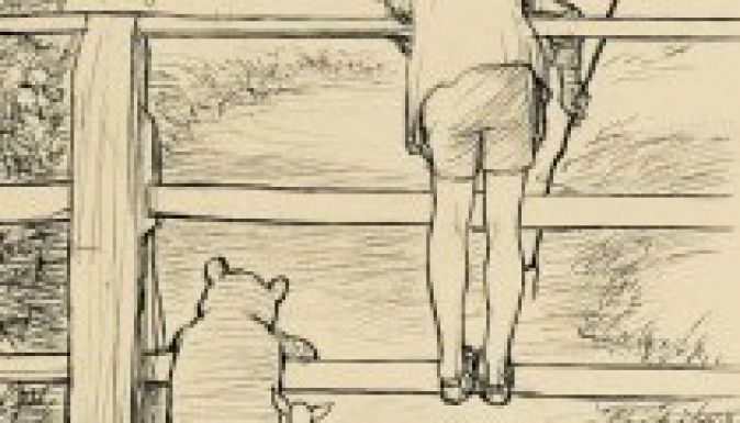 Háromszoros áron kelt el a Micimackó-illusztráció