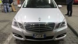 Lopott Mercedest próbáltak becsempészni Nagylaknál Romániába